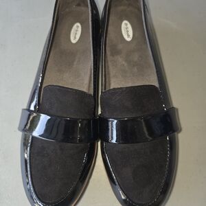 Dr. Scholl's Black Patent Loafers